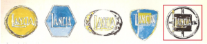 Carlo Biscaretti di Ruffia studio logo per Lancia