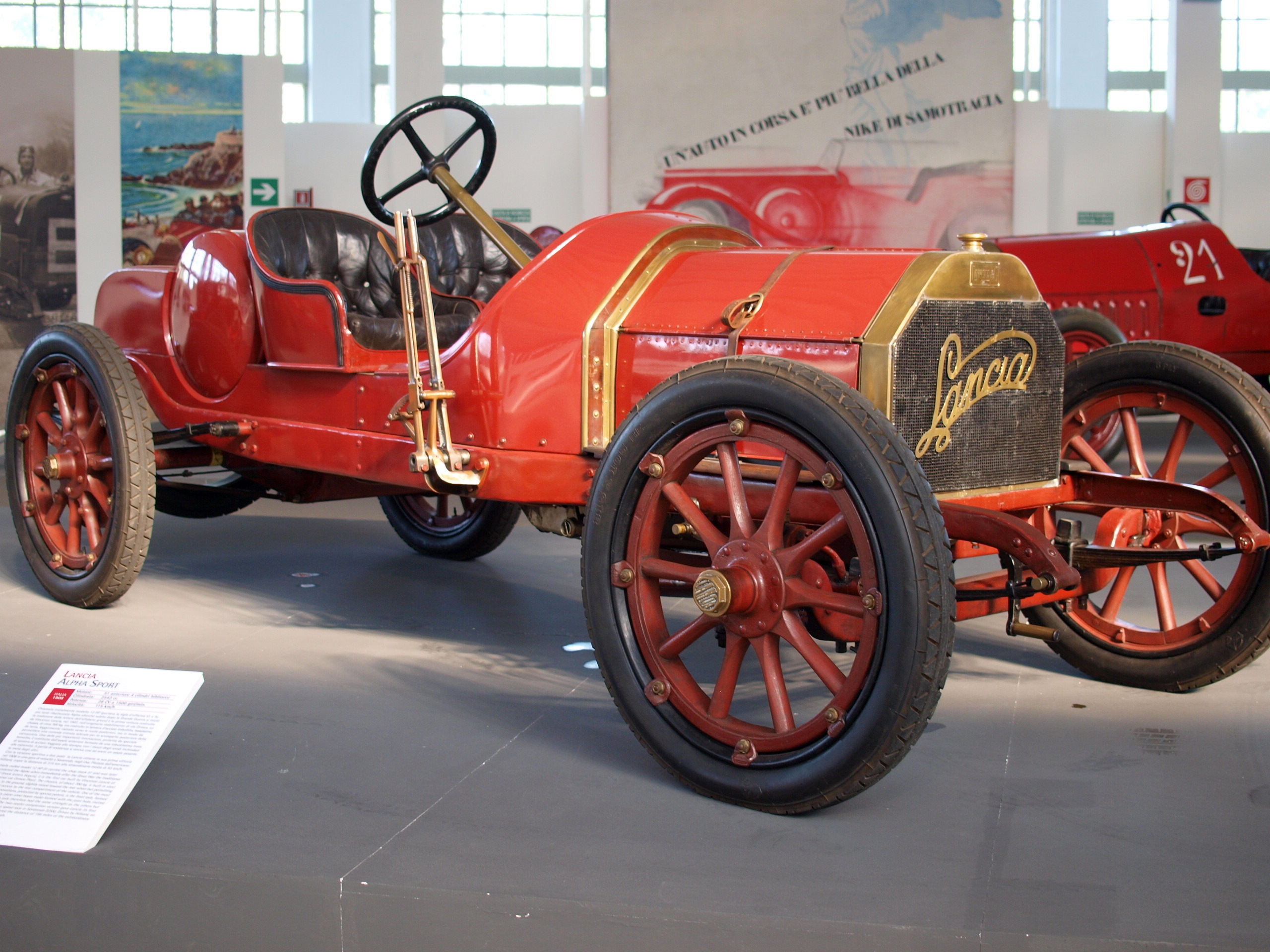 1907 La prima Lancia della storia.