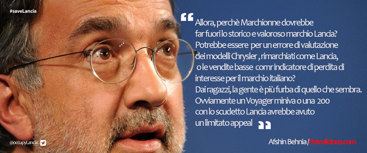 Lancia non ha appeal