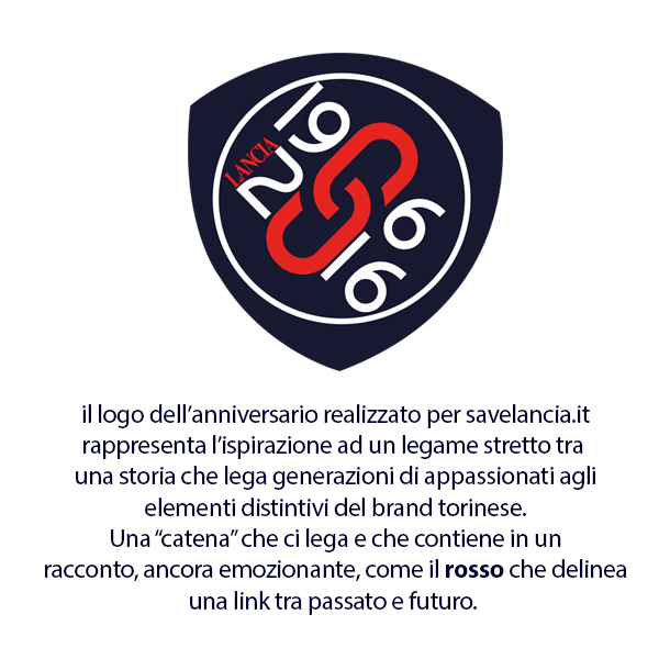 logo 110 lancia anniversary
